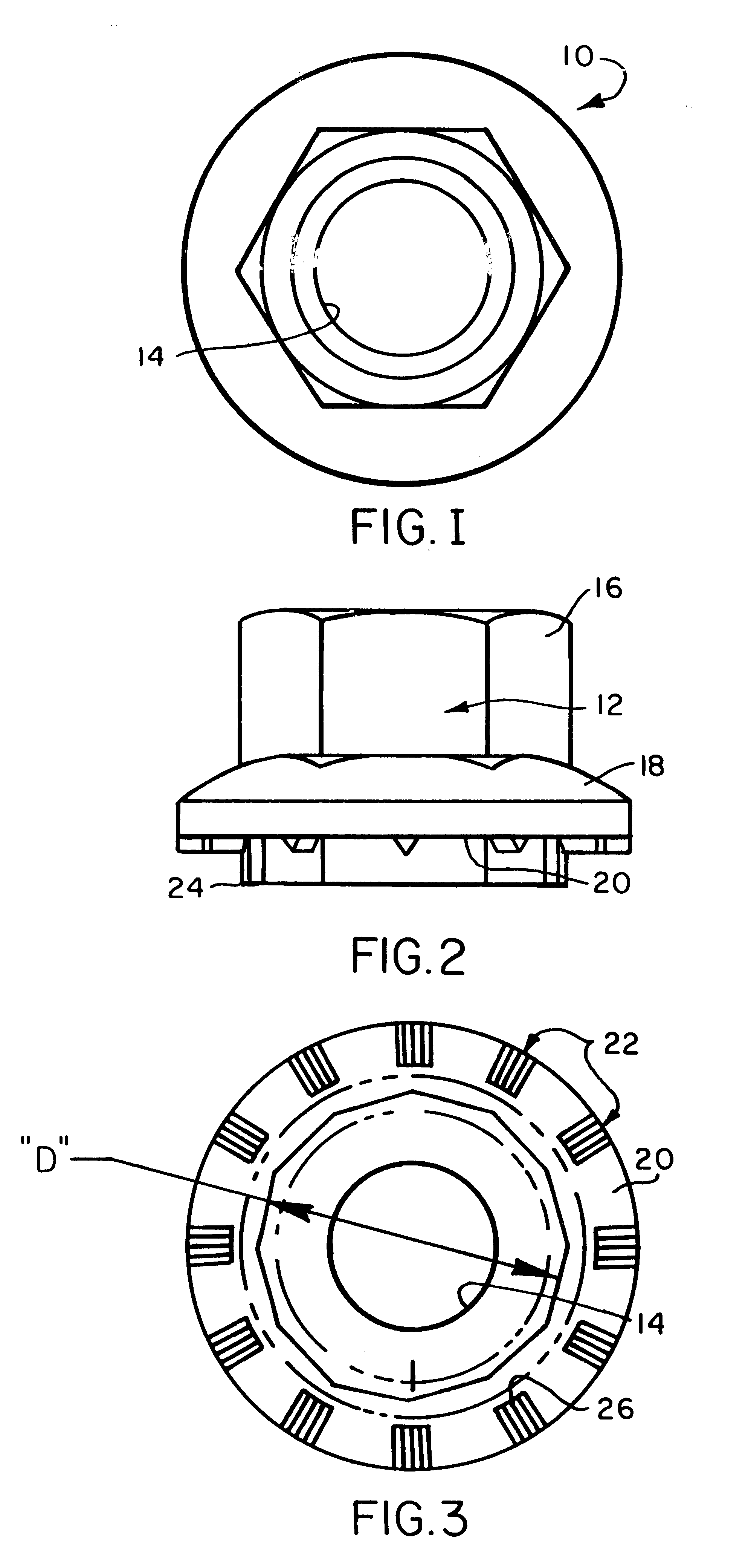 Fastener for self-locking securement within a panel opening