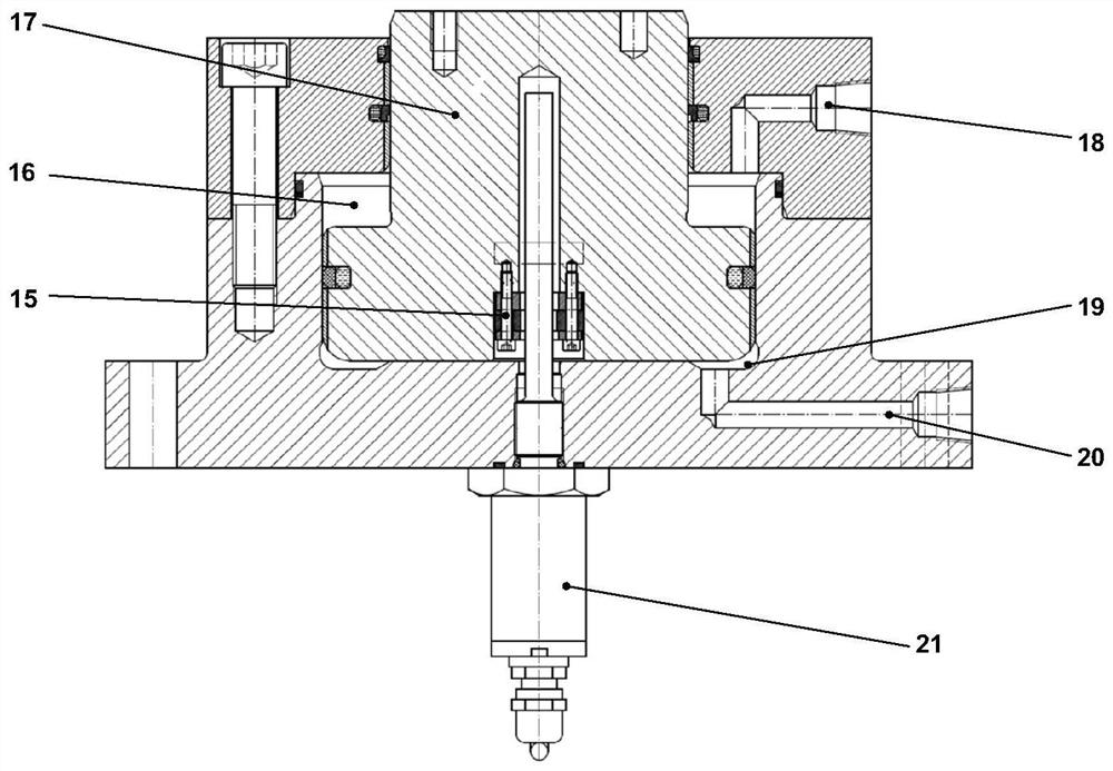 Low-frequency vibration assisted isothermal stretching characterization measuring device