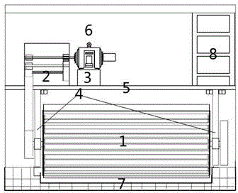 Sluice back type hydropower station