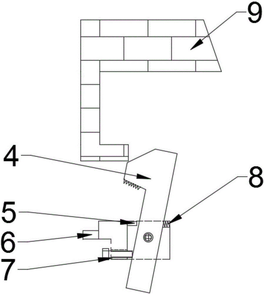 Photovoltaic panel support plate for quickly installing photovoltaic panel