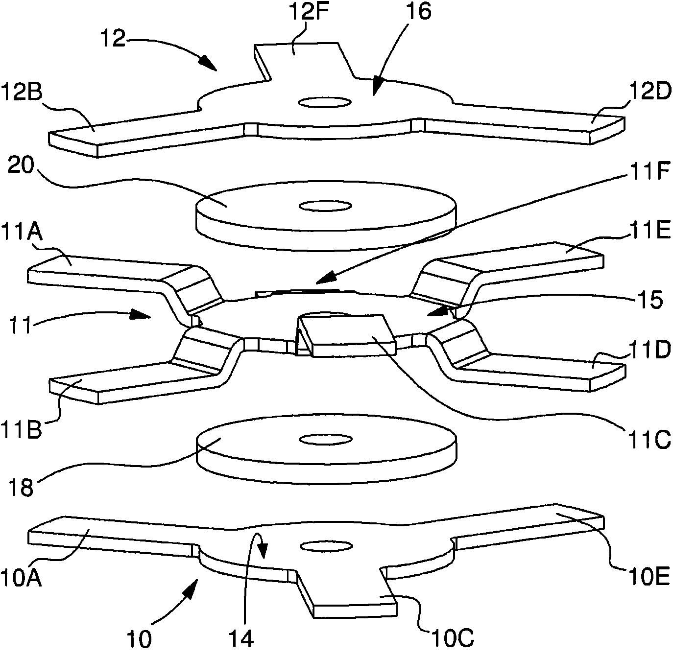 Small electromechanical transducer, in particular a timepiece generator