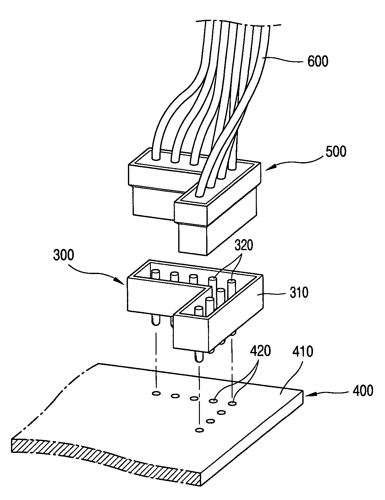 Bent wafer and PCB assembly for refrigerator provided with the same