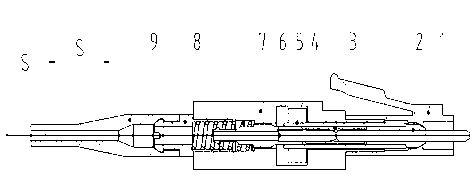 High return loss connector with adjustable light attenuation