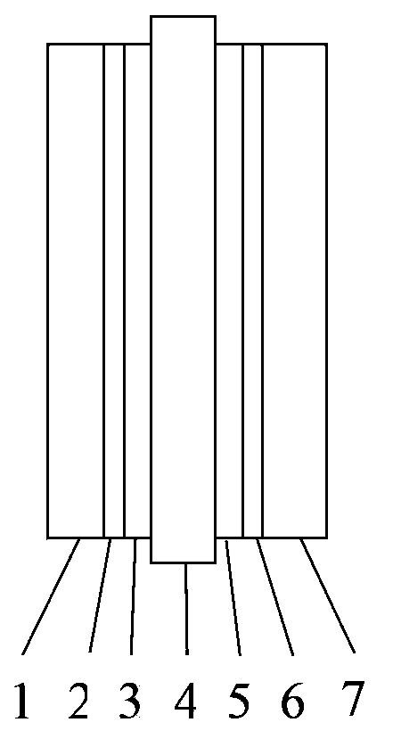 Preparation method of membrane electrode of alkaline anion-exchange membrane fuel cell