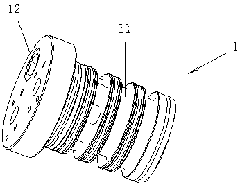 Power connector, two-body all-terrain vehicle