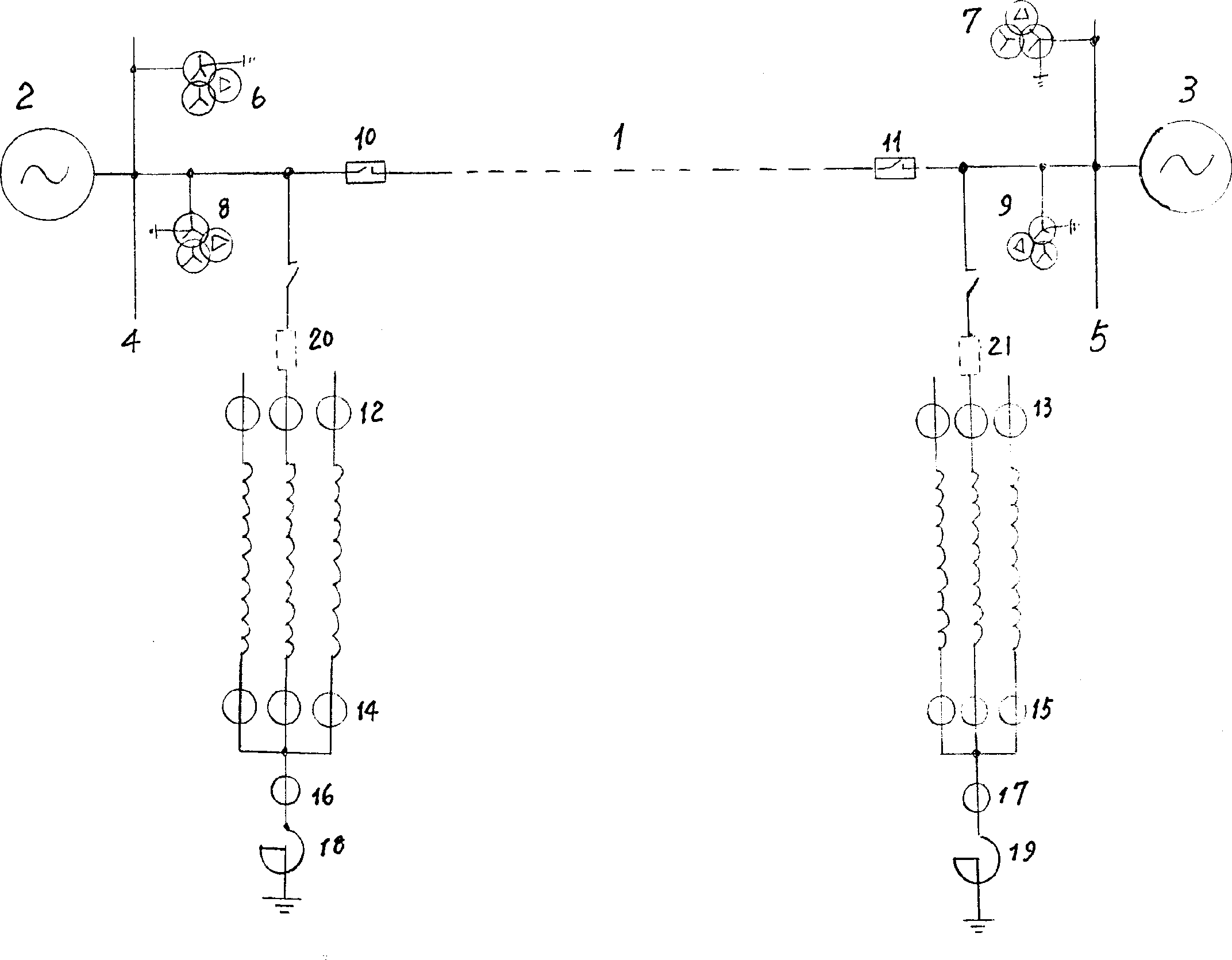 Fault-tolerant discrimination method for turn-to-turn short-circuit protection of parallel reactor