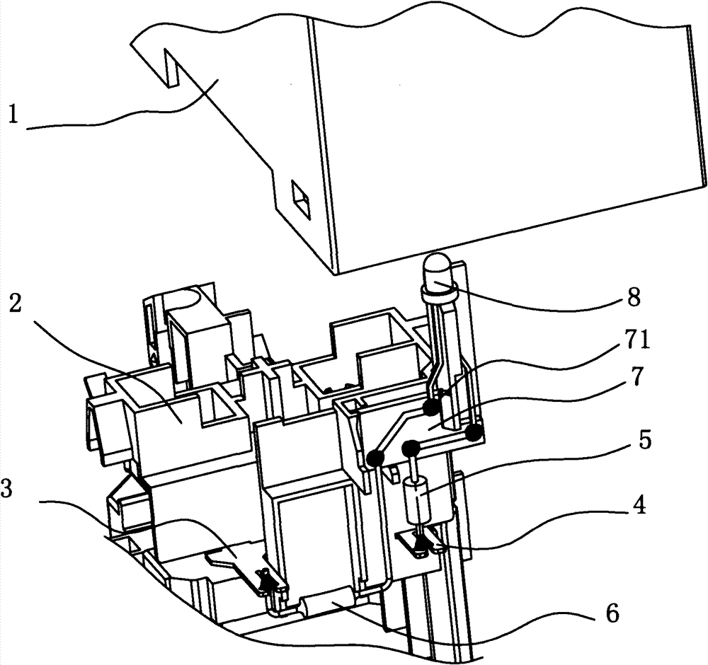 Power socket with power indication