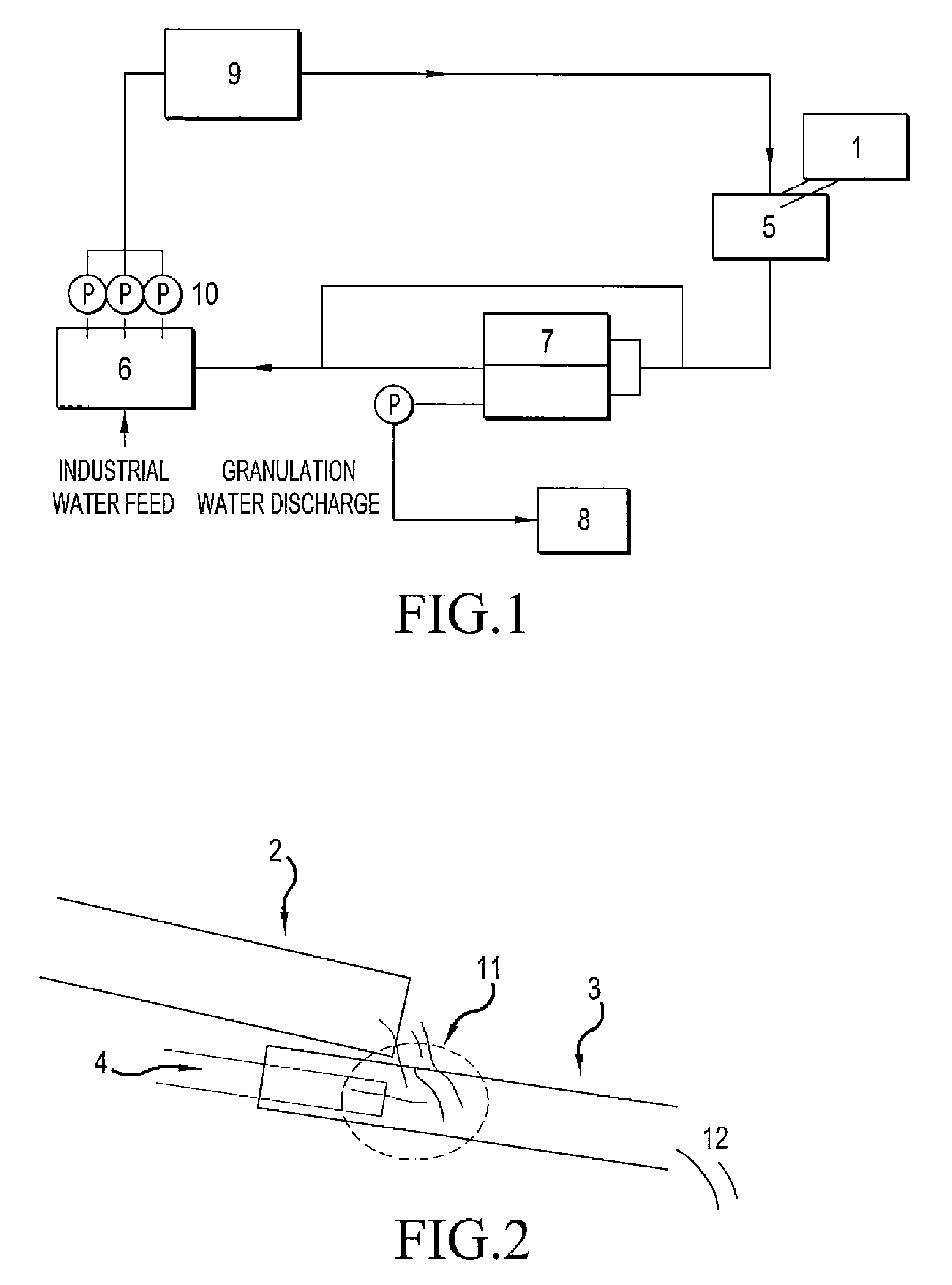 Process of preventing as elution from copper slag