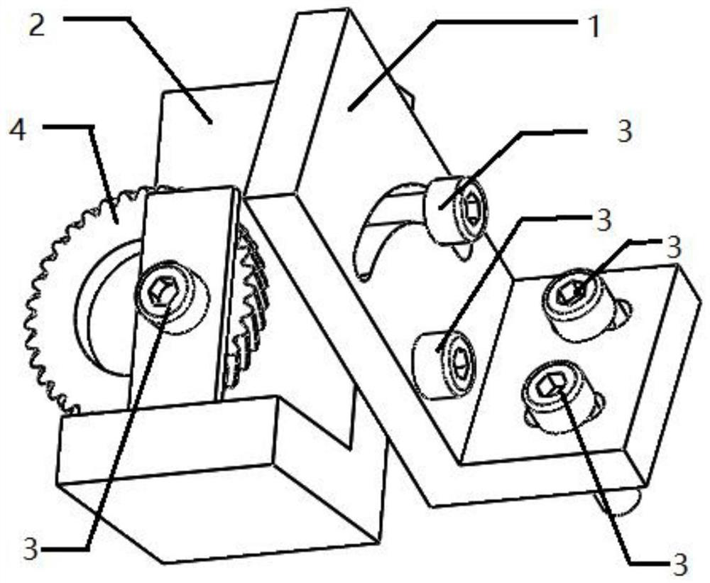 Bevel gear clamping fixture