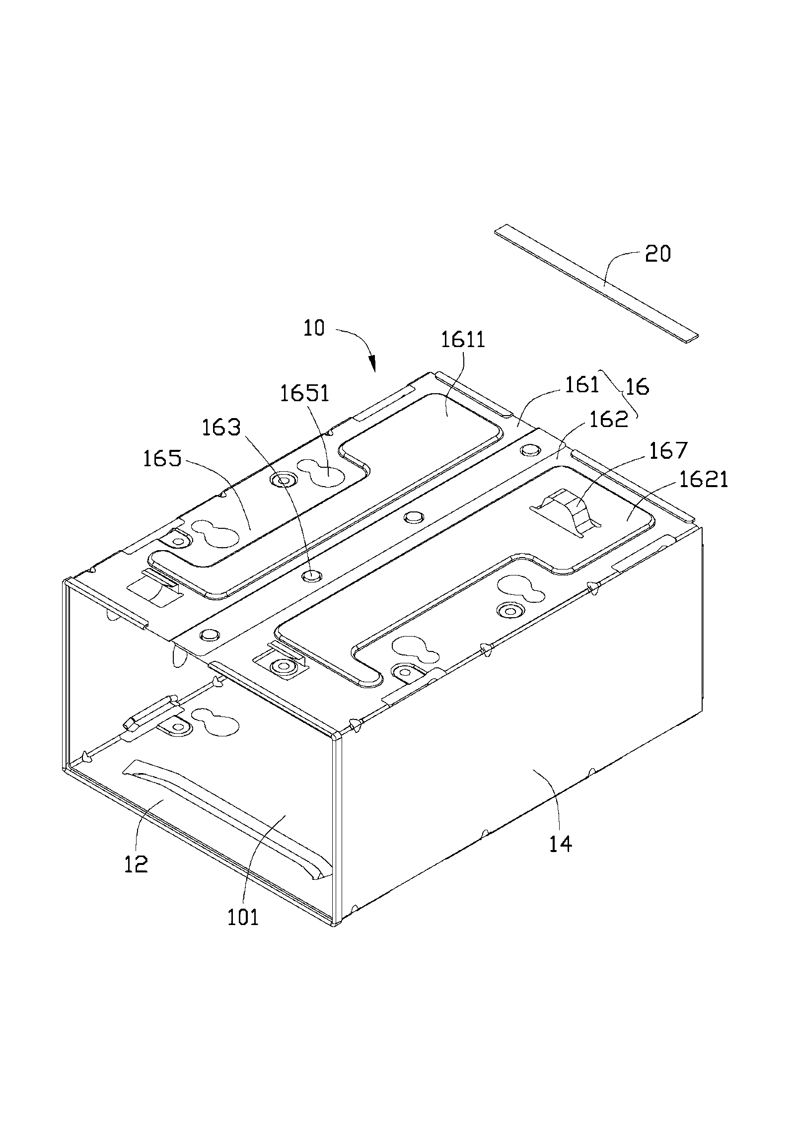 Magnetic frame