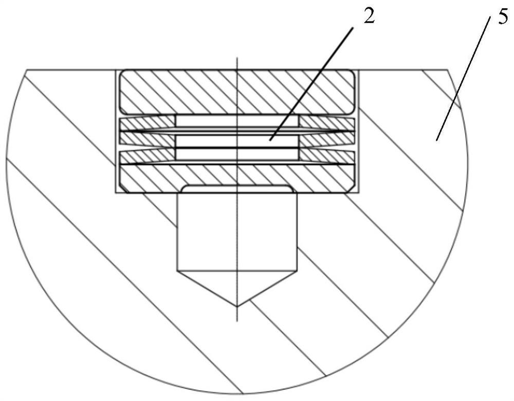 Heading machine main bearing outer ring and heading machine main bearing