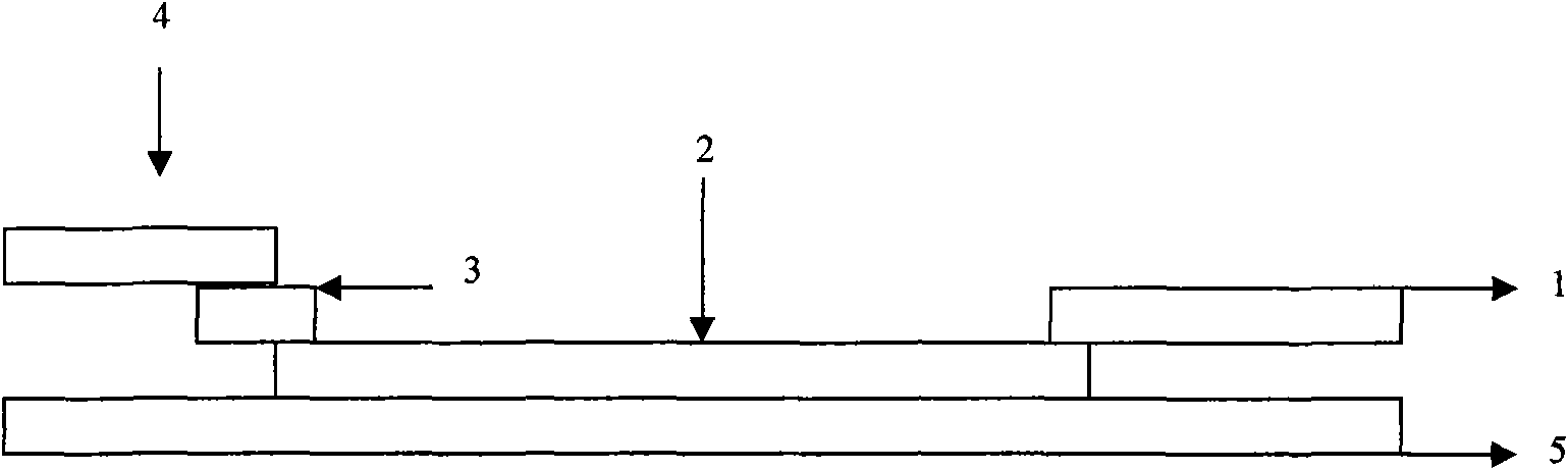 Colloidal gold detection test paper for abrin, preparation method thereof and application thereof