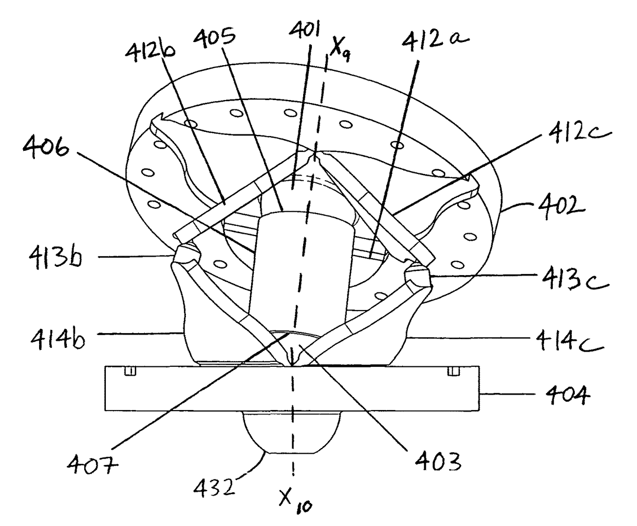 Articulating mechanisms and link systems with torque transmission in remote manipulation of instruments and tools