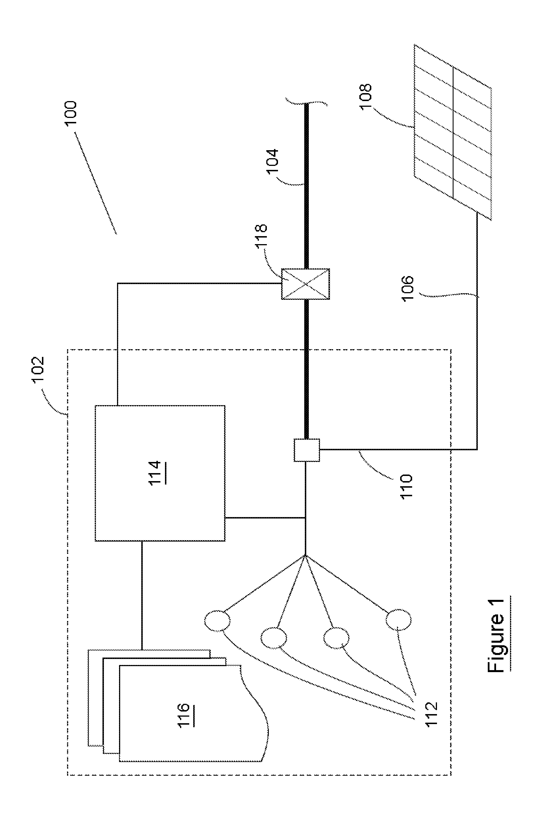 Method and system for managing an electrical load of a user facility based on locally measured conditions of an electricity supply grid