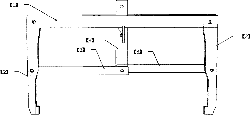 Horizontal hoisting clamp for wallboard