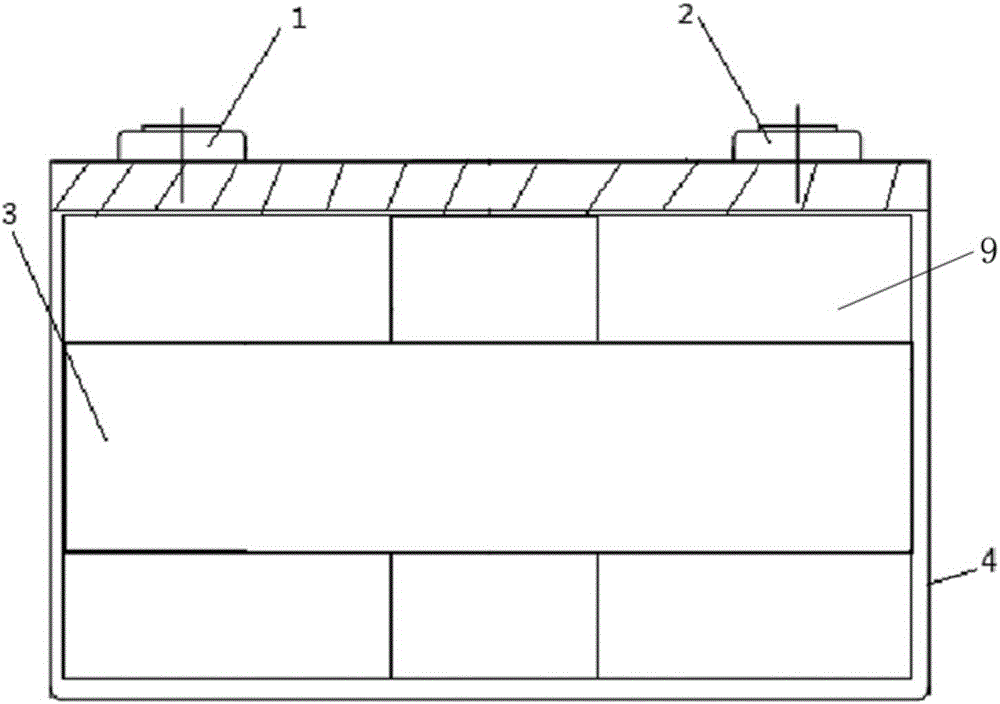 Porous composite material partition and preparation method thereof, composite-structure cell and lithium ion battery