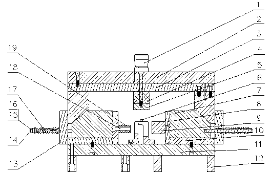 Punching compound die