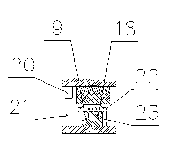 Punching compound die