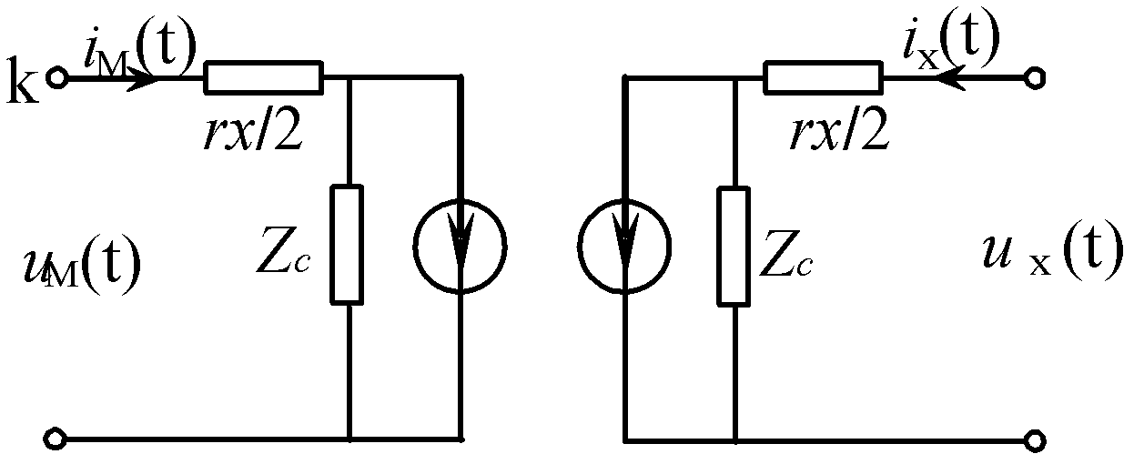 Time-domain fault location method of multibranch direct current line in multiterminal direct current power transmission system