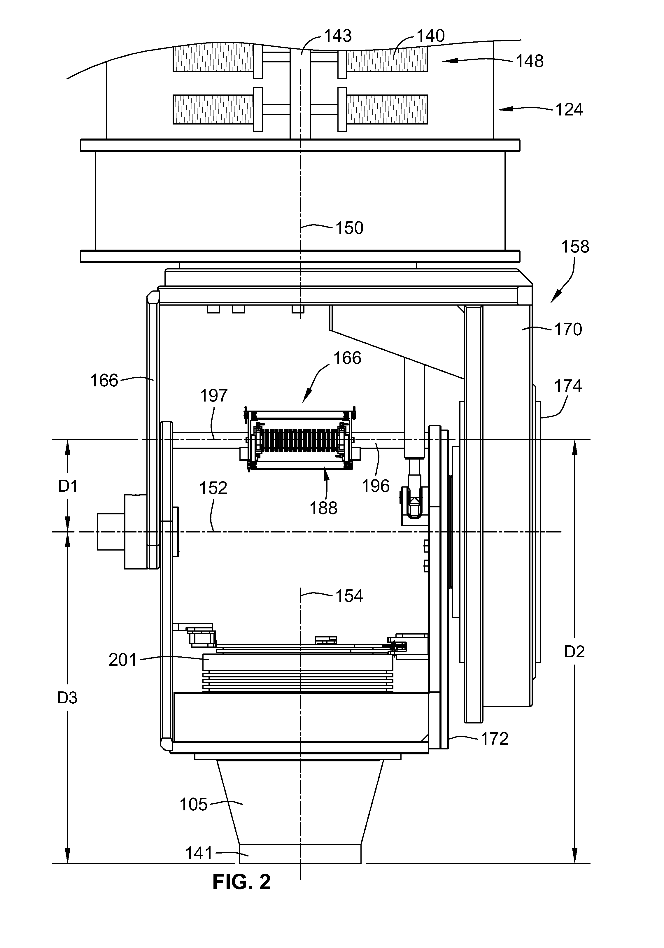 Fiber delivery apparatus and system having a creel and fiber placement head with polar axis of rotation