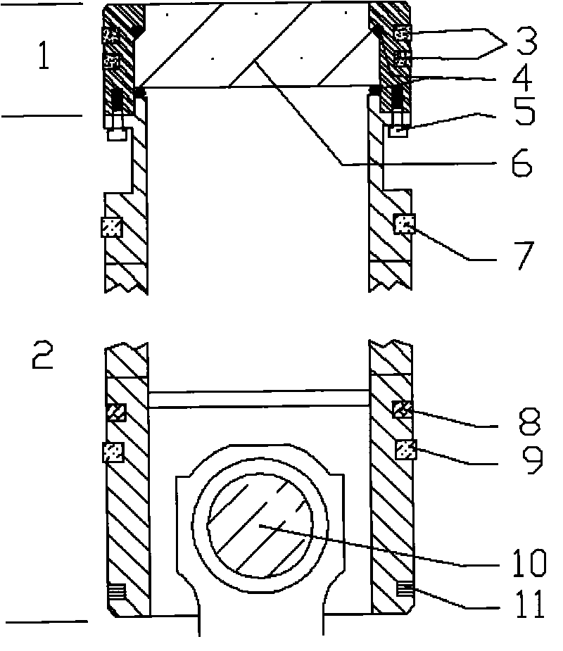 Optical engine and lengthened piston thereof