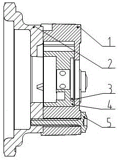 Phase shifter locking pin gap assembly method