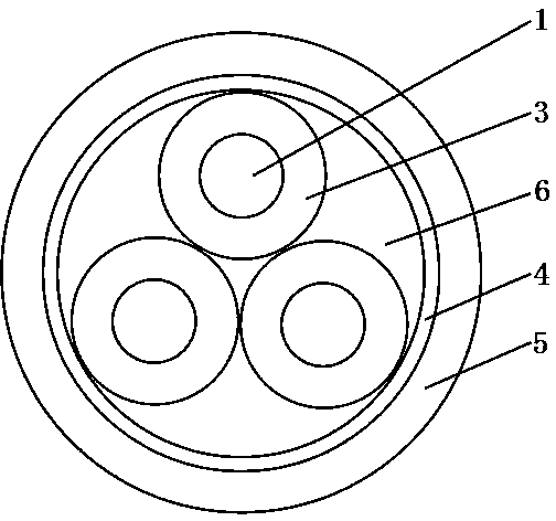 High-voltage cable