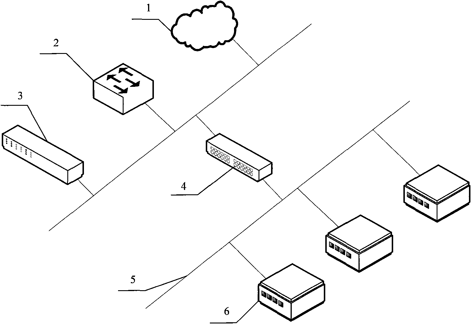 Method for controlling wireless network switch