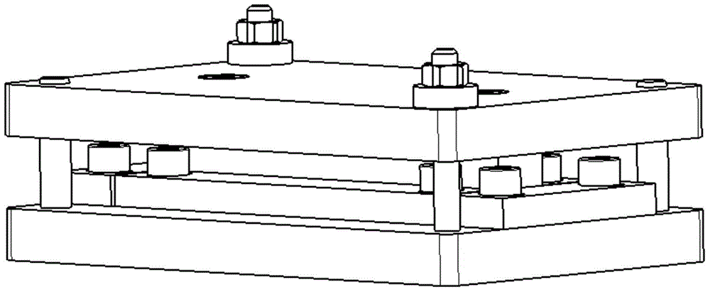 Glue joint structural part manufacturing tool adapting to different sizes