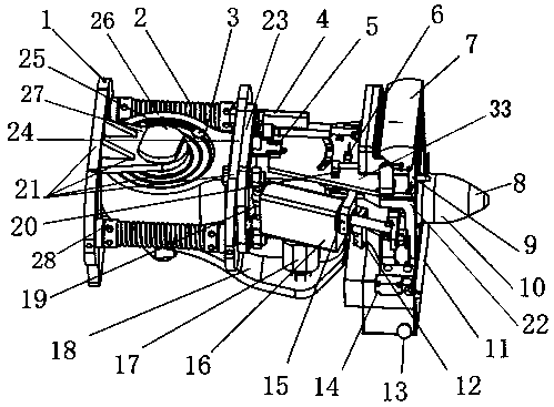 Automatic connection coupler for aerial rail vehicles