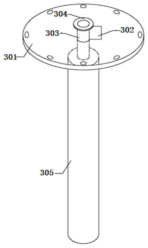 An electrochemical tubular treatment device and method for high-concentration cyanide-containing wastewater