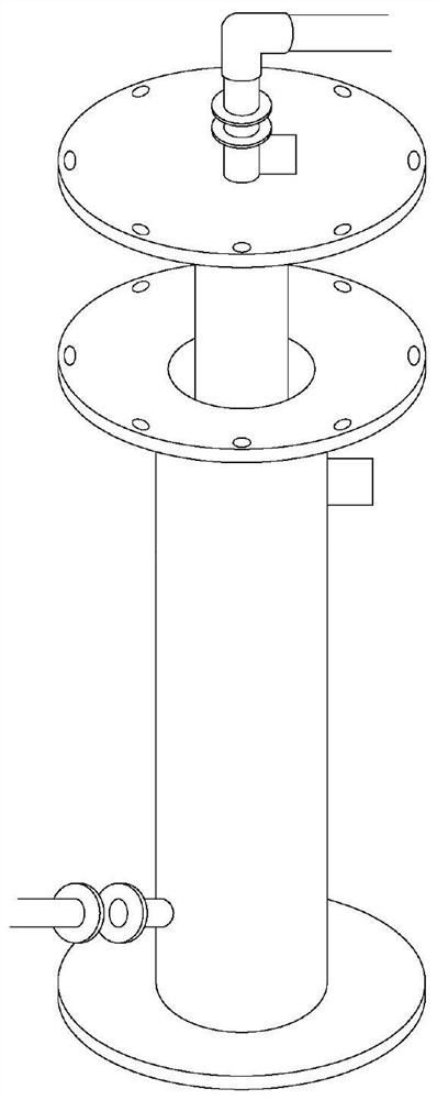 An electrochemical tubular treatment device and method for high-concentration cyanide-containing wastewater