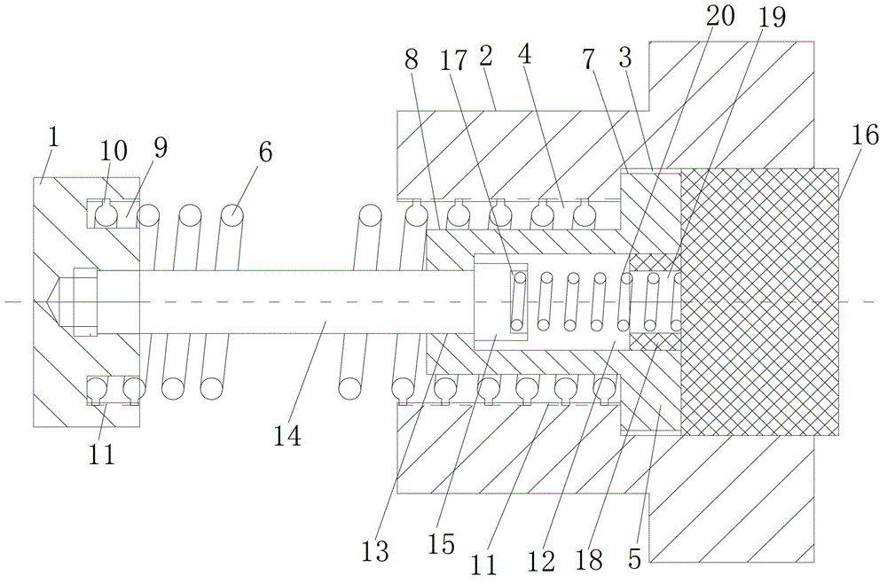 Impact buffer device of manipulator