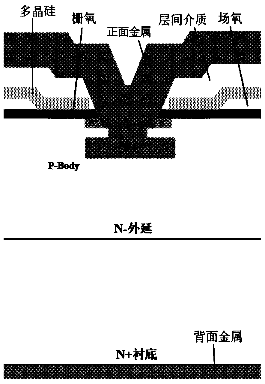 Manufacturing method of extra-high voltage VDMOS field effect transistor