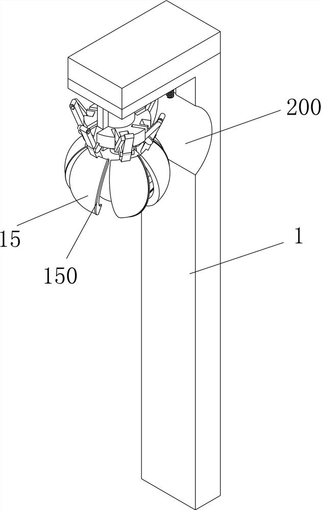 Automatic cleaning construction site lamp with protective shell