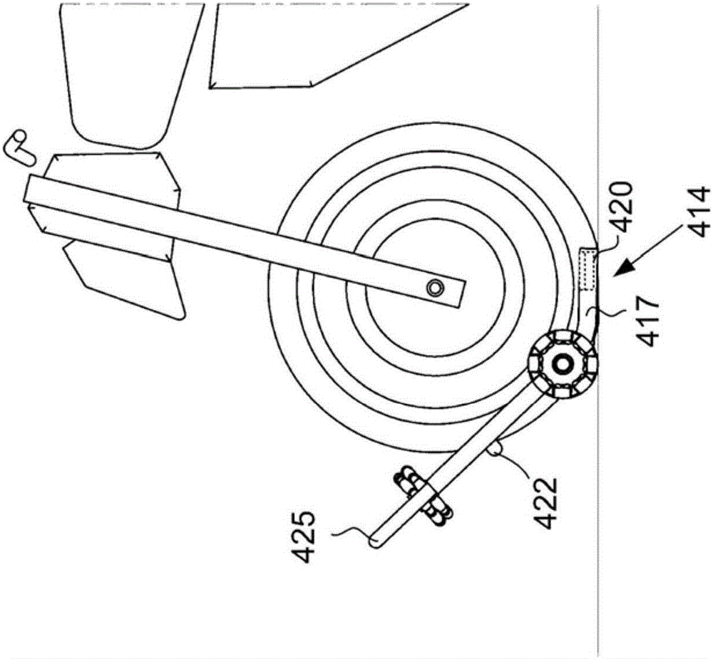 Improved apparatus for maneuvering parked motorcycles and motor scooters