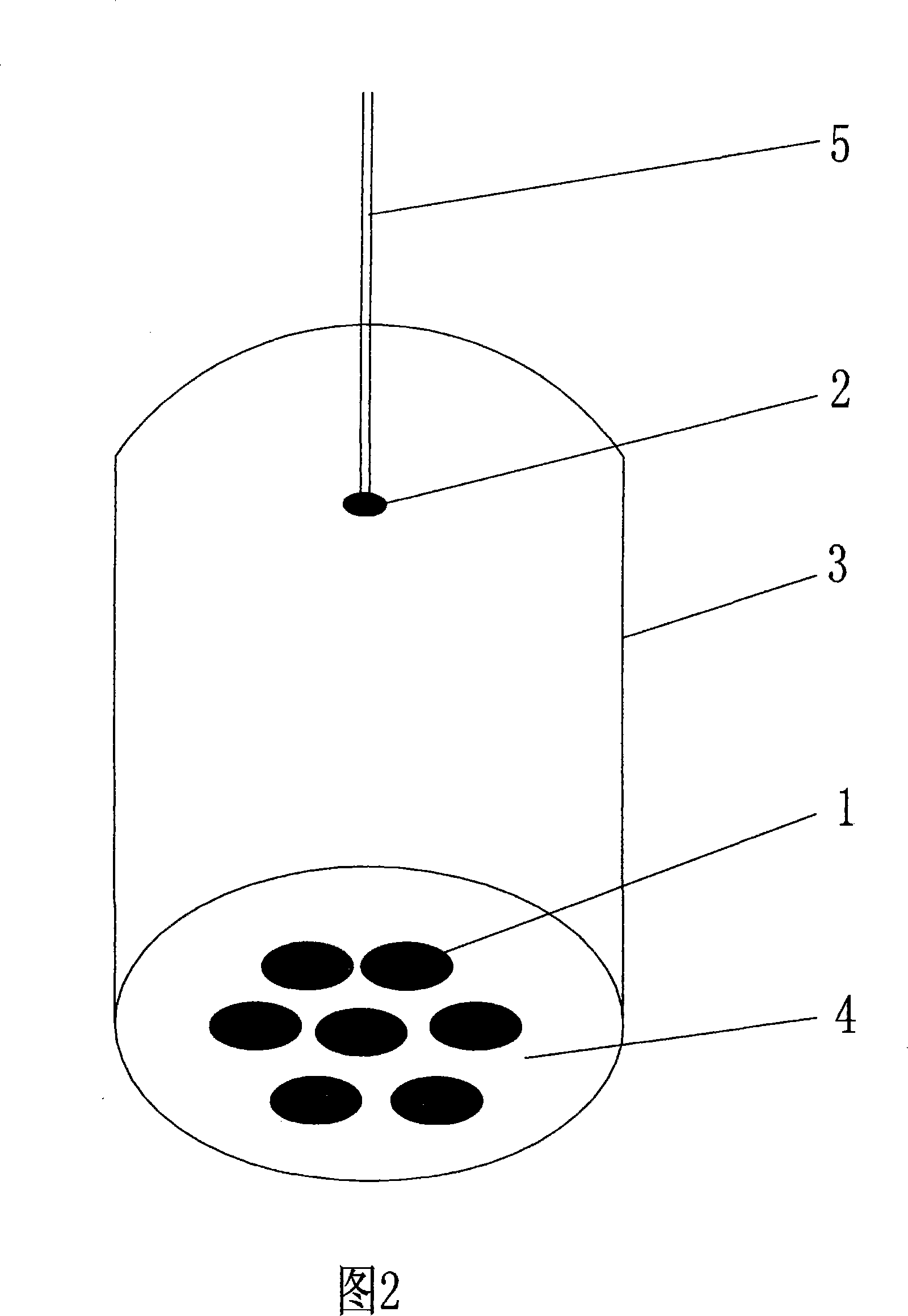 White light LED chip making method