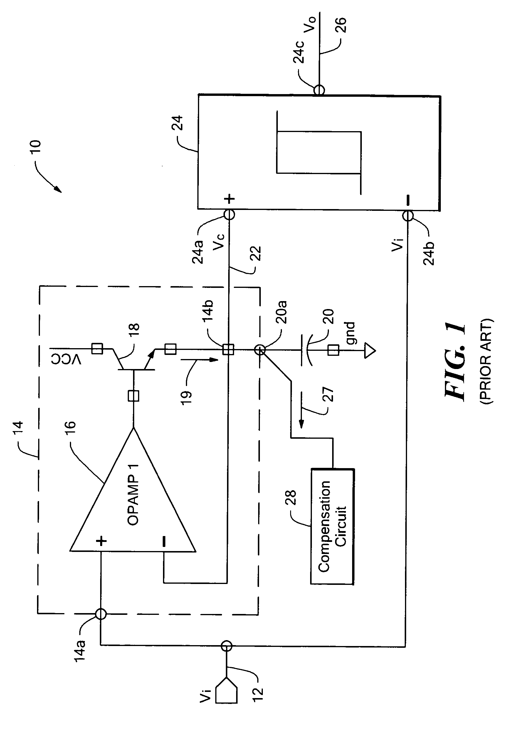 Track-and-hold peak detector circuit