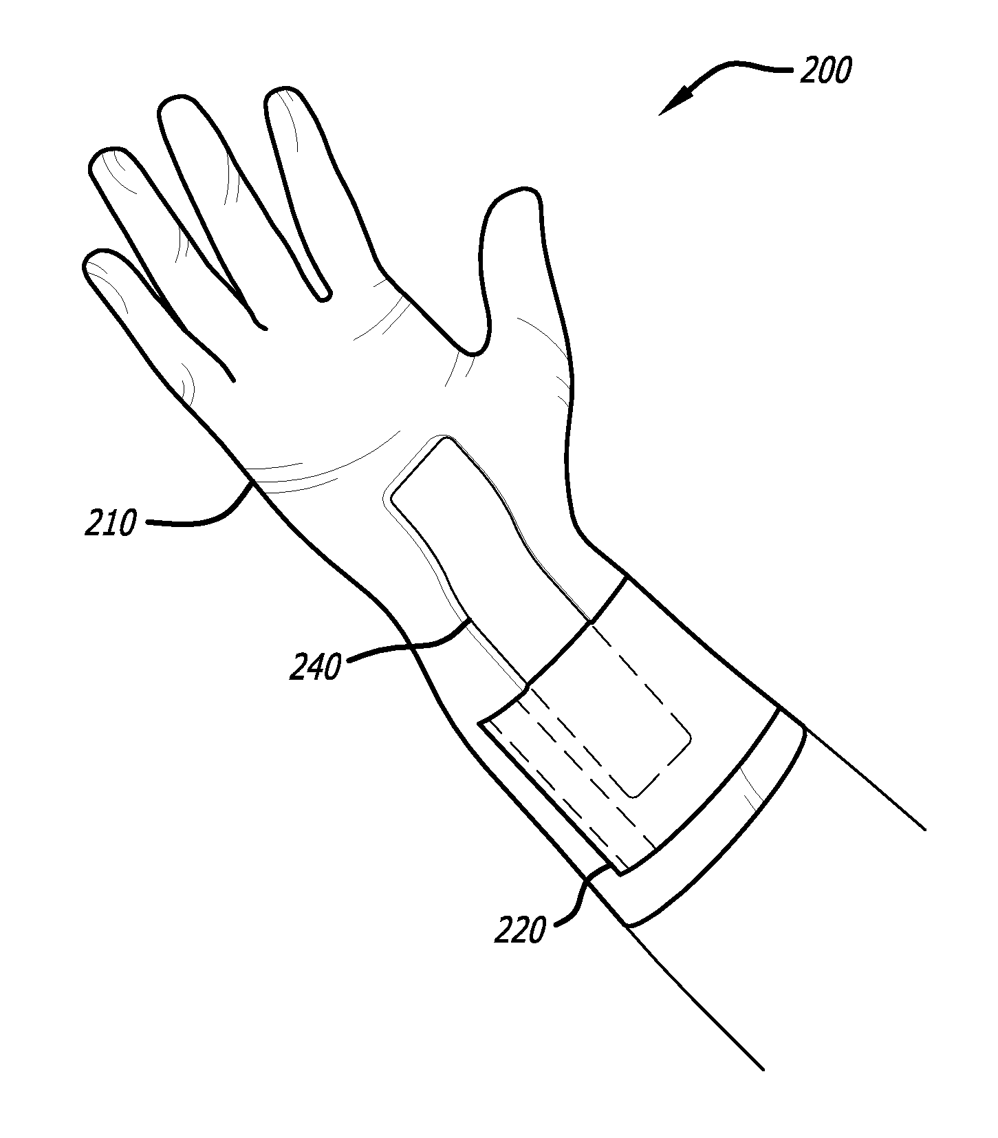 Disposable wrist support