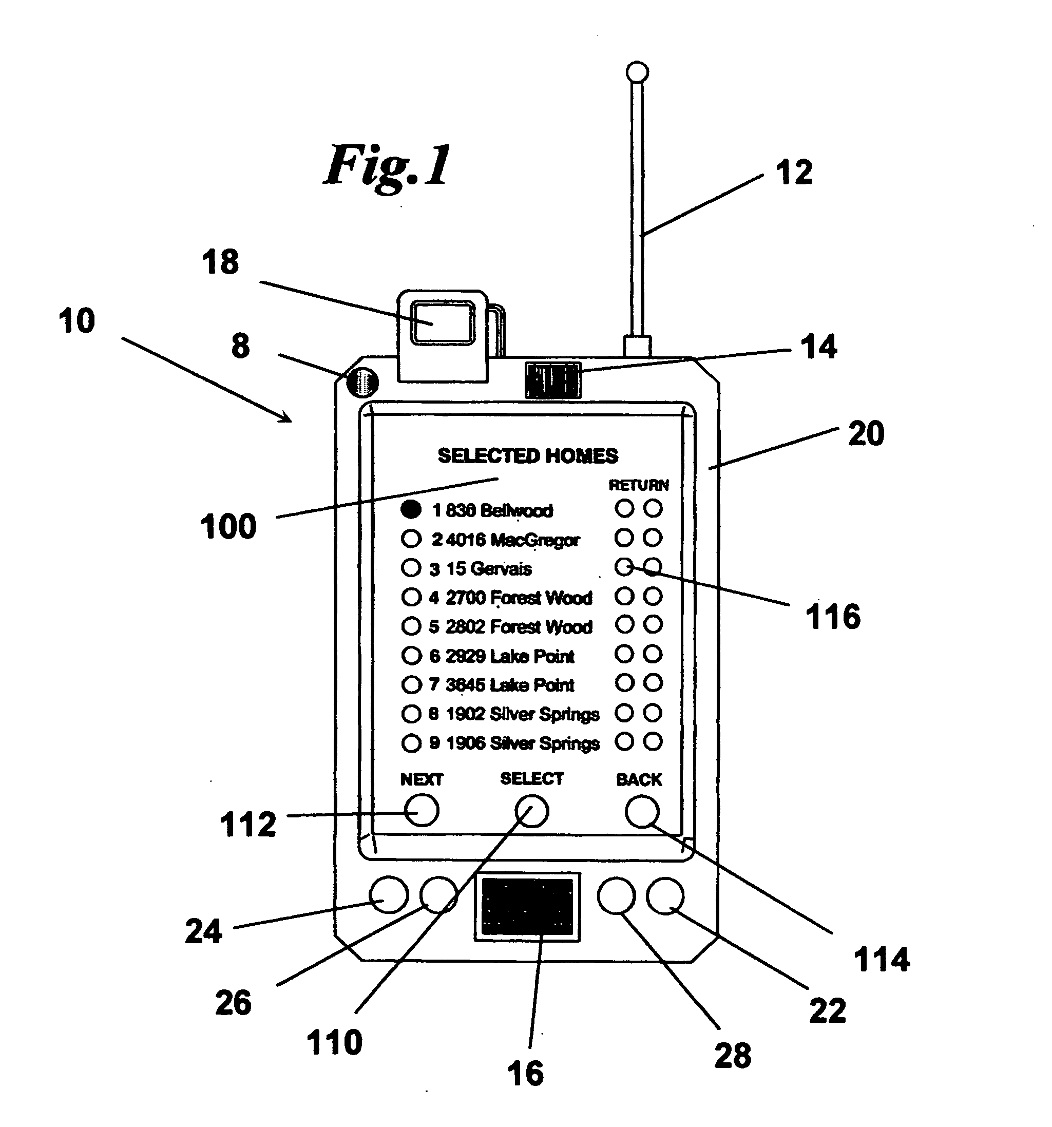 House tour guide system