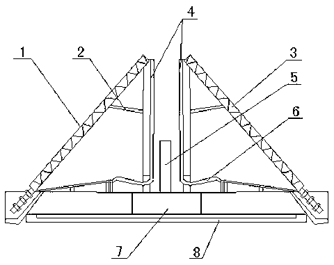 Bi-directional conveying-type steel ball falling device