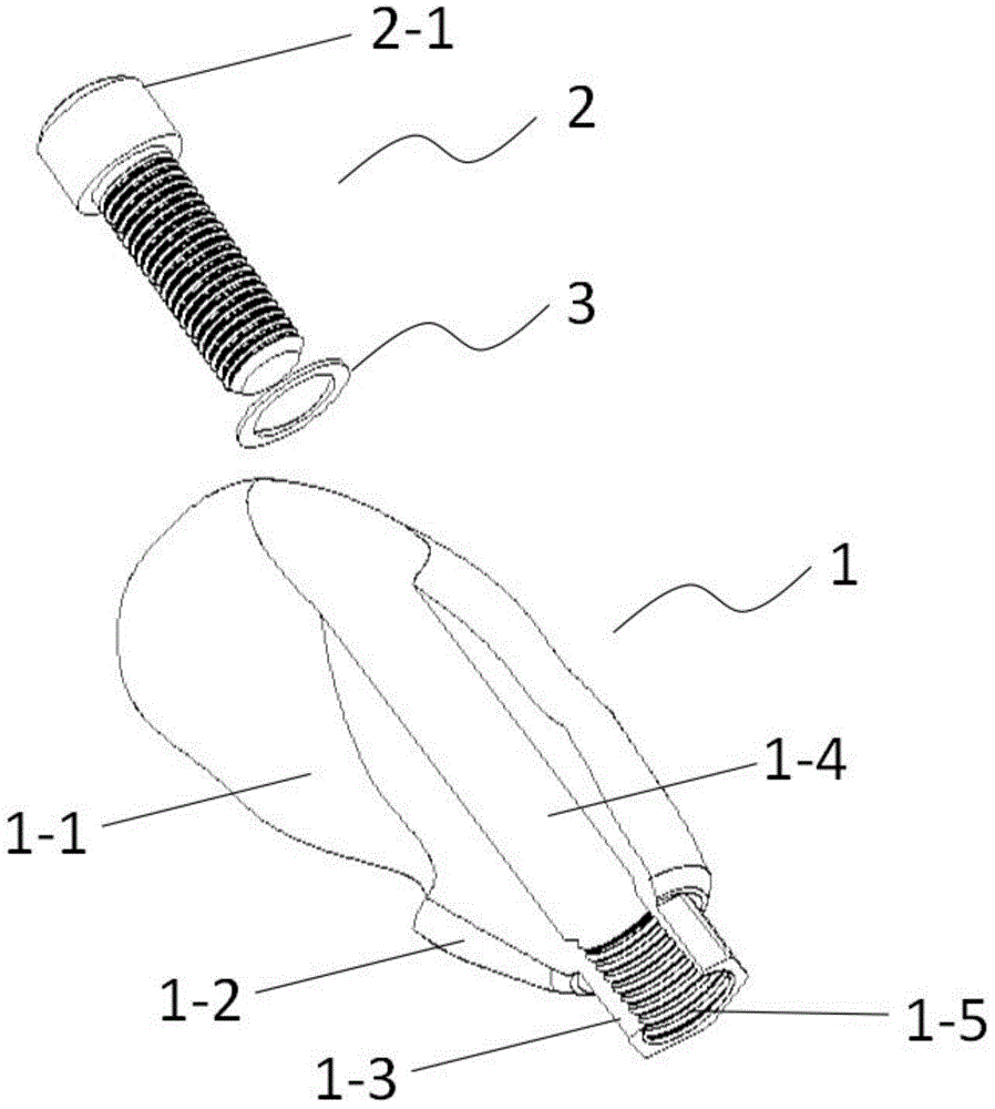 Customized abutment assembly and preparation method thereof