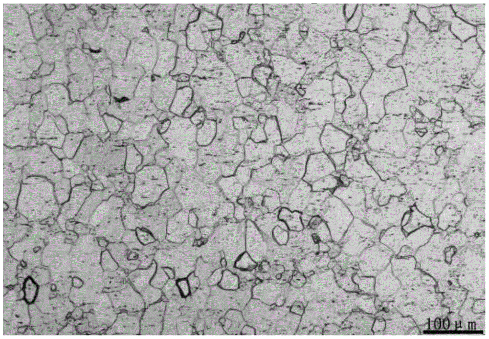 Manufacturing method of TA6 titanium alloy large-width thin plate