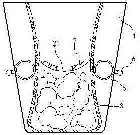 Pretreatment trash can