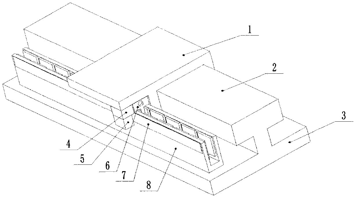 Device and method for monitoring dynamic thrust of linear motor at suspension state