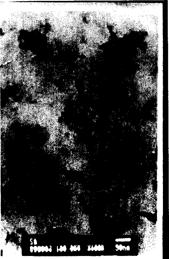 Process for preparing mesoporous Si-Al catalysis material