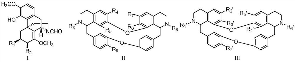 Alkaloid compound as well as preparation method and application thereof