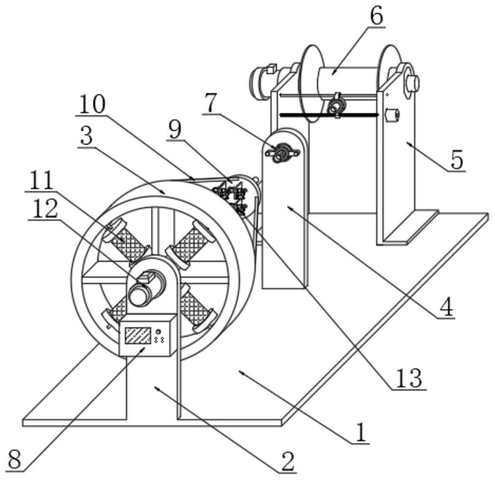 Efficient stranding device for cable production and processing