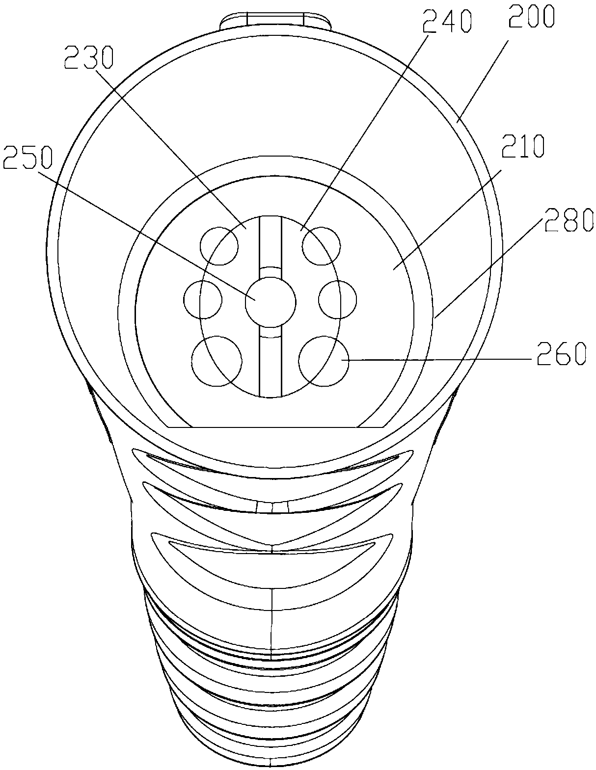 A DC charging pile with fault-clearing function