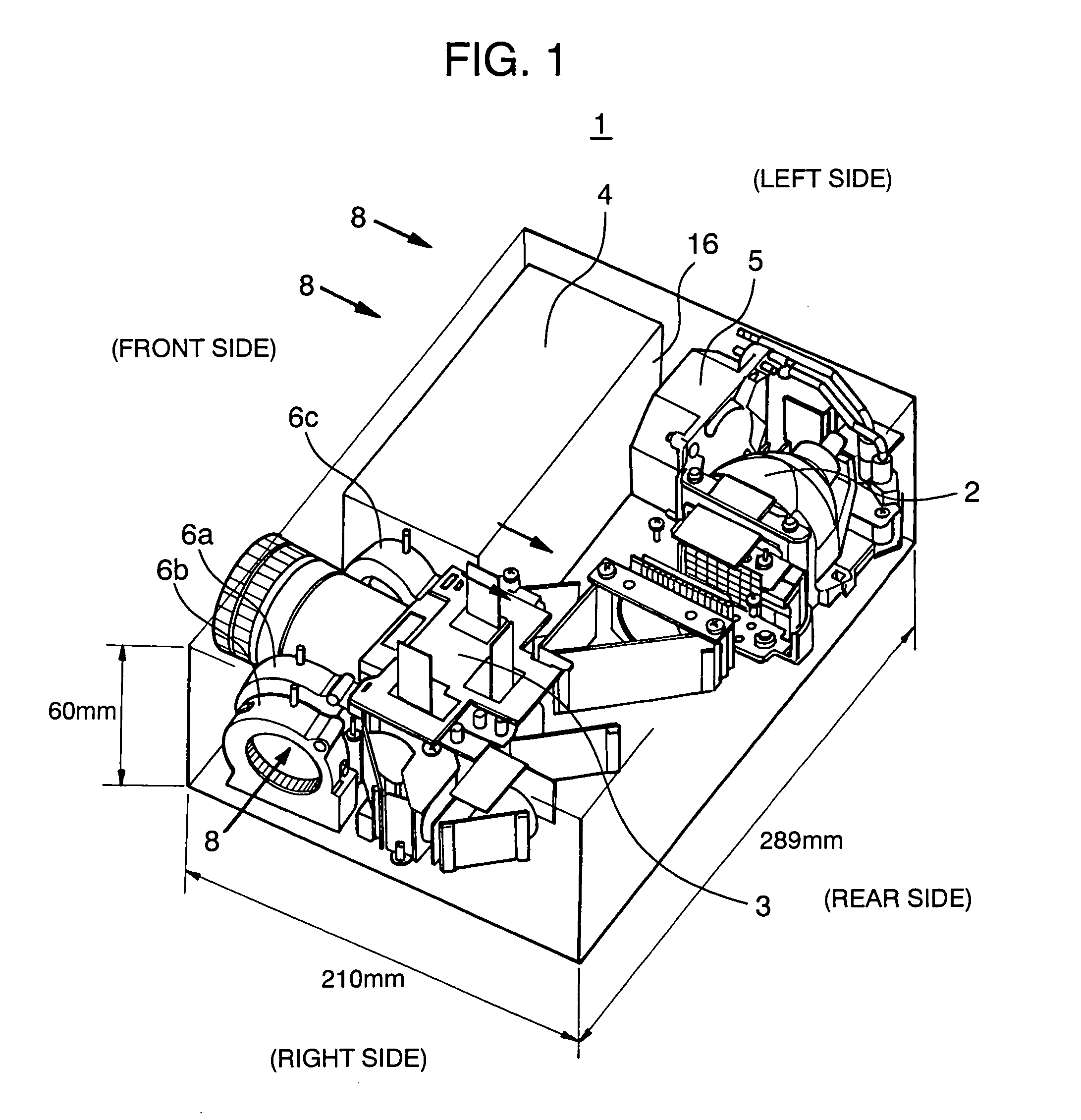 Liquid crystal projector